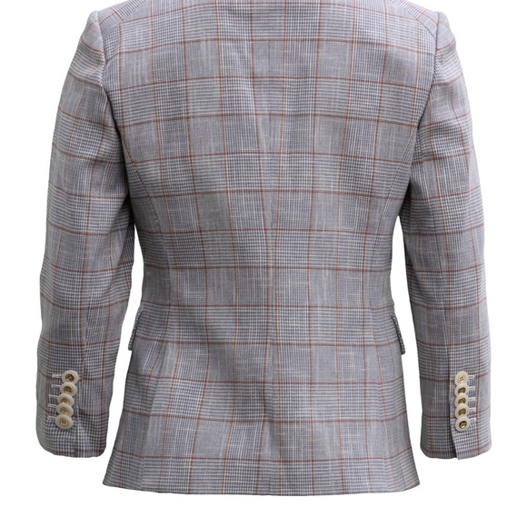 Veronica Beard Schoolboy Dickey Jacket in Plaid Multi size 2 Blazer - Picture 4 of 5